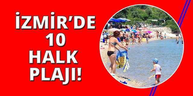 İzmir'de aşırı sıcaklara karşı 10 serinleme noktası