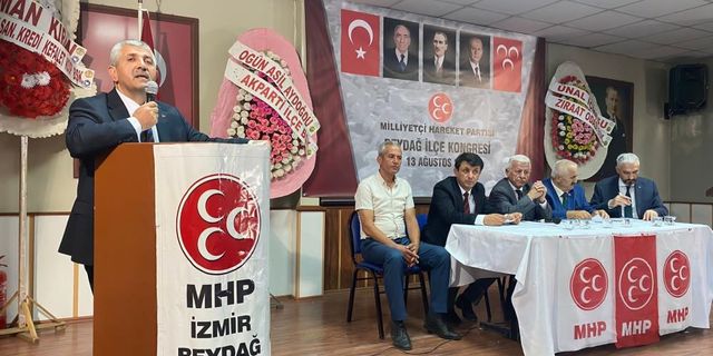 MHP İzmir’de 10 ilçedeki kongrelerini tamamladı