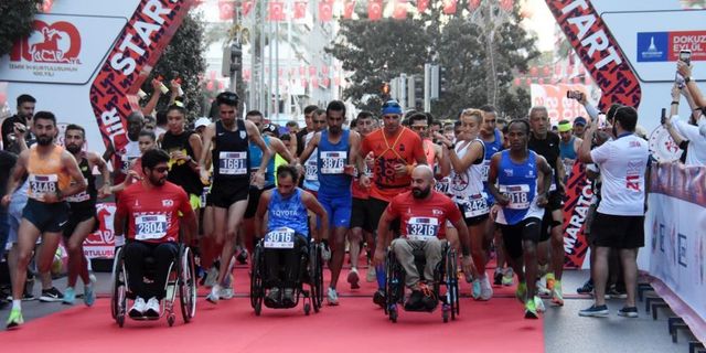  İzmir’de maraton heyecanı