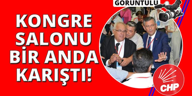 CHP Manisa İl Kongresi’nde arbede