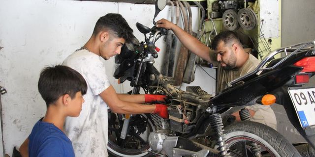 Motosiklet merakı mesleği oldu
