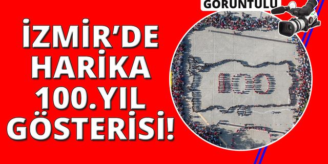 İzmir'de öğrencilerden gurur veren kutlama!
