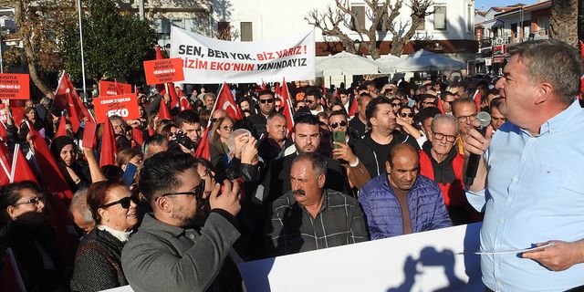Çeşme'de Ekrem Oran aday adaylığı başvurusu yaptı