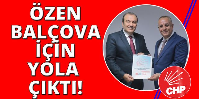 Münir Sirhan Özen 'Balçova' için yola çıktı
