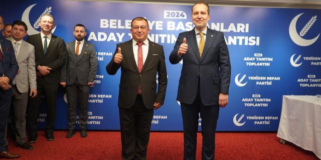 Yeniden Refah Partisi İzmir ilçe belediye başkan adaylarını tanıttı