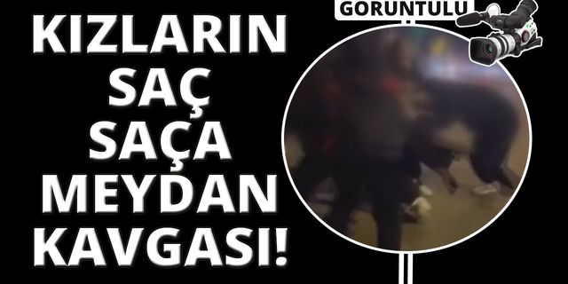 İzmir'de kız öğrenciler kavga etti, arkadaşları izledi