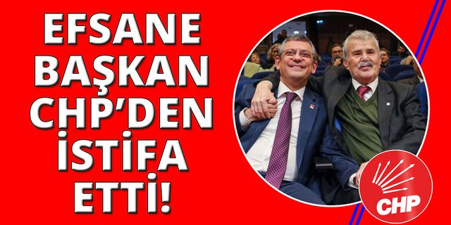 Osman Özgüven CHP'den istifa etti