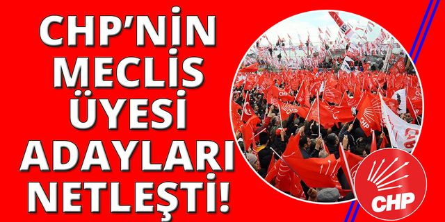 CHP İzmir'de meclis üyesi adayları belli oldu