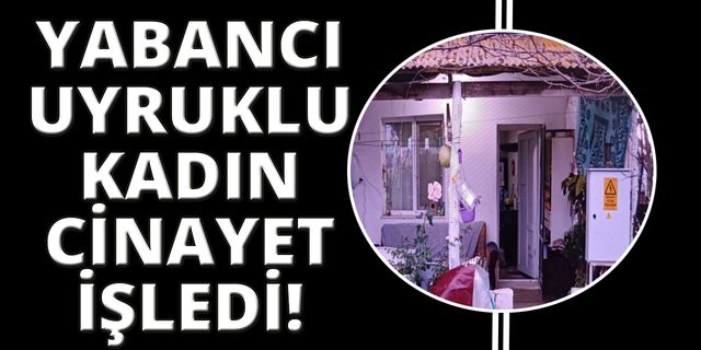 İzmir'de yabancı uyruklu kadın, yaşlı kadını öldürdü