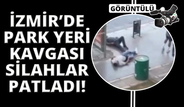 İzmir'de 'kafe önüne park edemezsin' kavgası