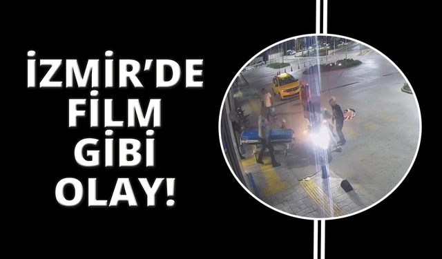 İzmir'de önce silahla vurdular, sonra hastaneye götürdüler