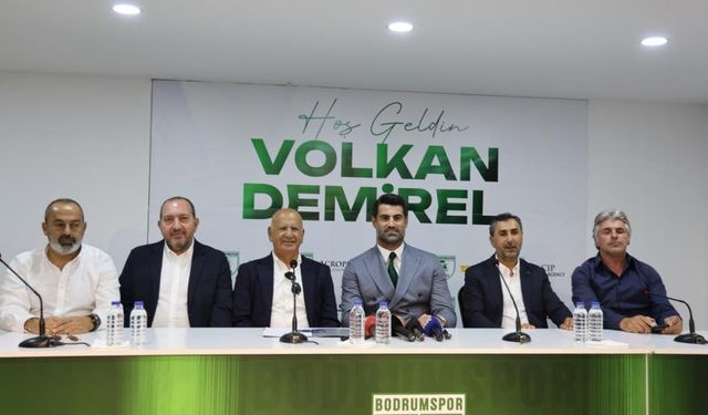 Bodrum FK’da Volkan Demirel dönemi