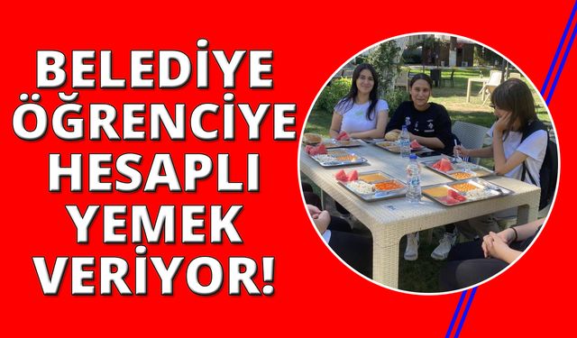 Manisa'da belediyelerden öğrencilere yemek hizmeti