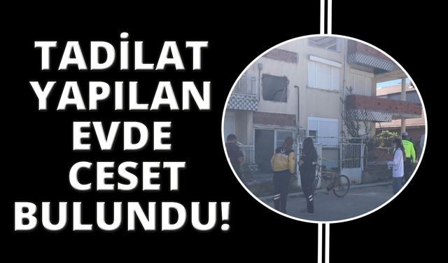 Uşak’ta inşaatta erkek cesedi bulundu