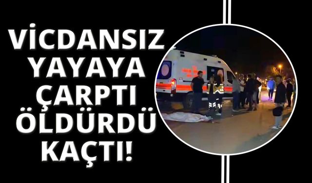 Muğla'da otomobil yayaya çarpıp kaçtı: 1 ölü