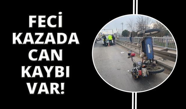 Manisa'da trafik kazasında can kaybı var