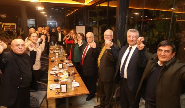 Güzelbahçe siyaseti, dostluk yemeğinde bir araya geldi