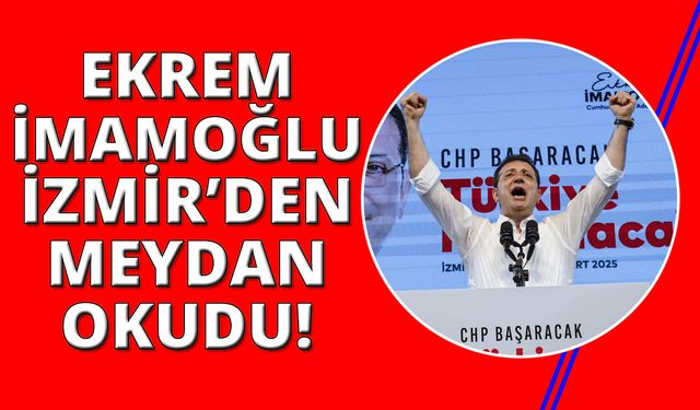 İmamoğlu, Cumhurbaşkanlığı adaylığı için İzmir'den yola çıktı