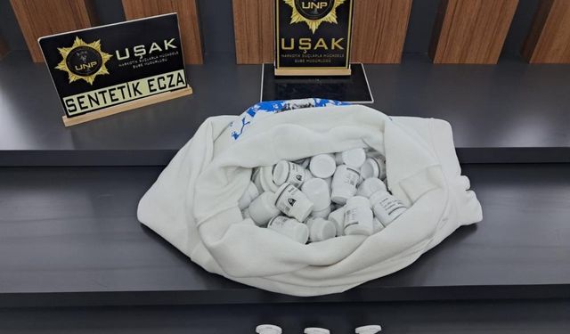 Uşak’ta zehir satıcısı karı-koca tutuklandı