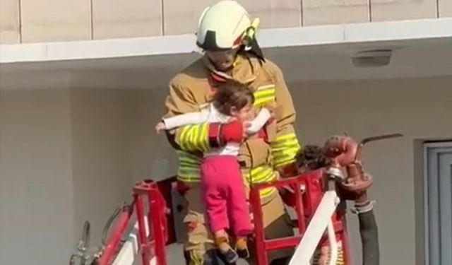 Turgutlu'da korkutan ev yangını