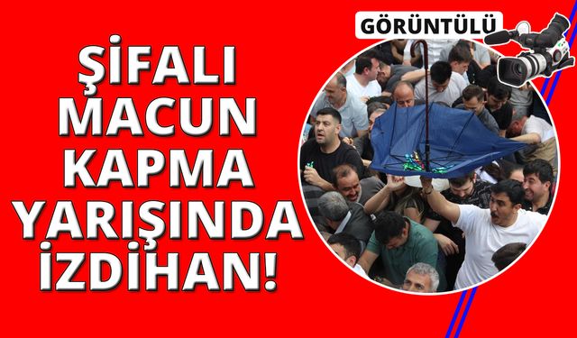 Manisa'da şifalı macundan kapabilmek için çalıştılar