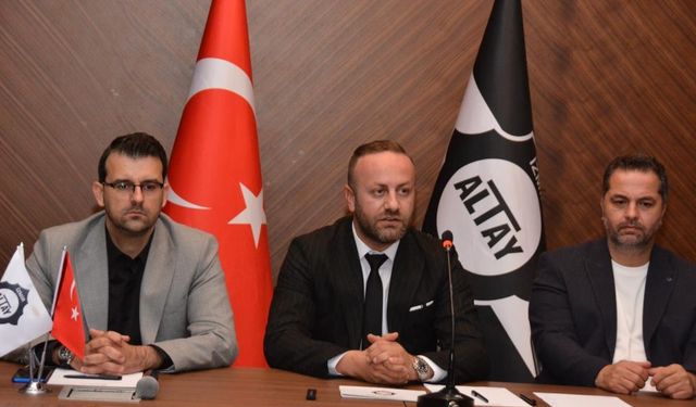 Sinan Kanlı, Altay için başkan adaylığını açıkladı
