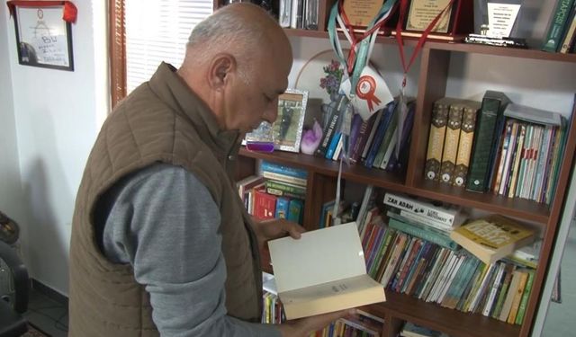 Muhtar, muhtarlığı kütüphaneye çevirdi