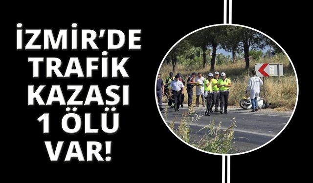 İzmir'de kamyonet iki motosikletliye çarptı