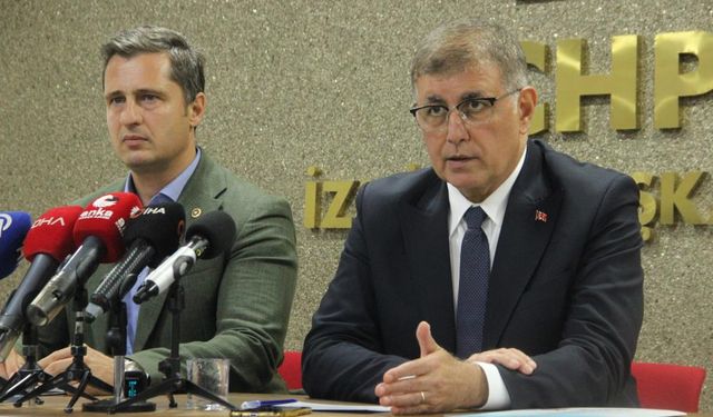 CHP Parti Sözcüsü Yücel ve Başkan Tugay İzmir'deki gözaltıları değerlendirdi