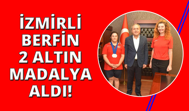 İzmirli tenisçi Berfin Avrupa şampiyonu oldu