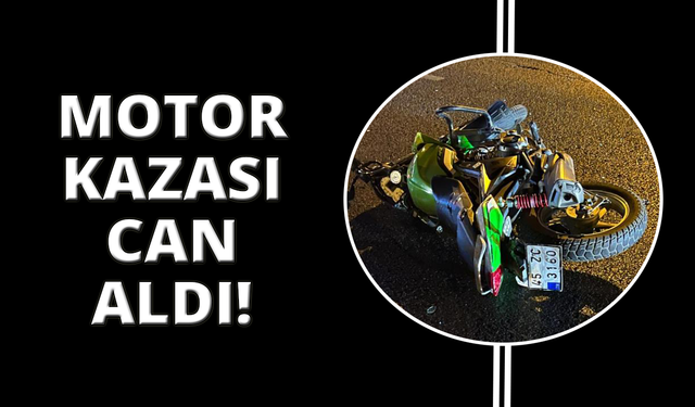 Manisa'da motosikletten düşen adam hayatını kaybetti