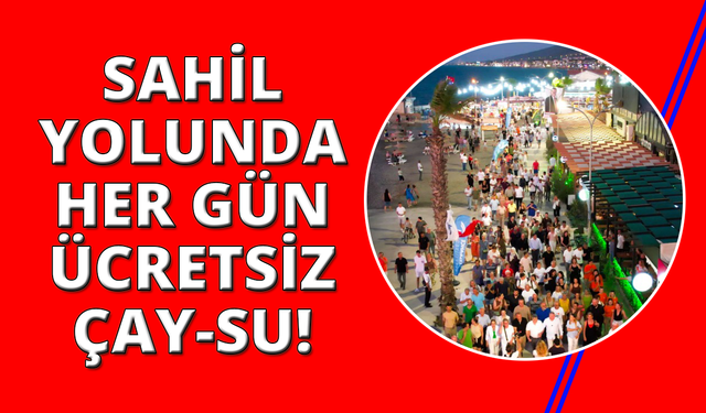 İzmir'de yeni sahil yürüyüş yolu açıldı