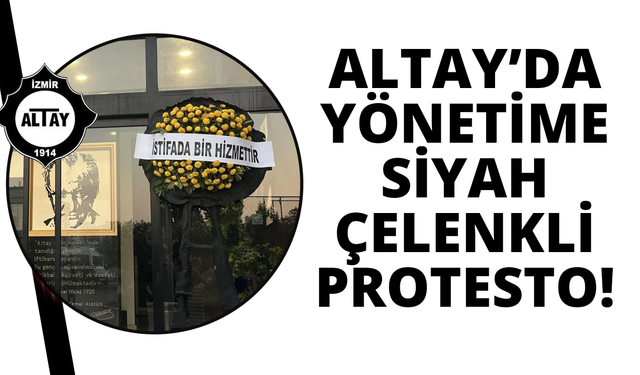 Altay taraftarı: "İstifa da bir hizmettir"