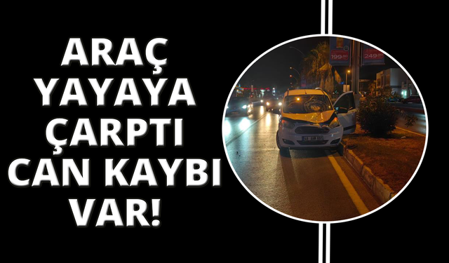 Bodrum’da otomobil yayaya çarptı