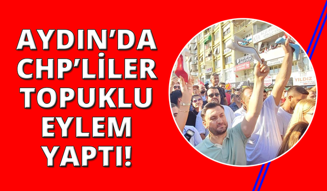 Aydın'da 'topuklu' eylem