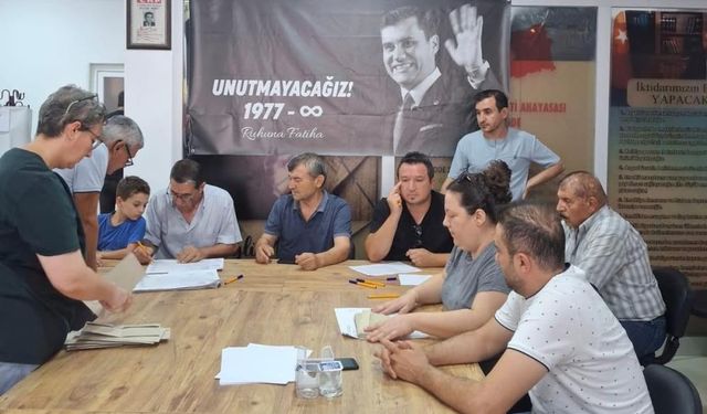 CHP Selendi’de delege seçimleri tamamlandı