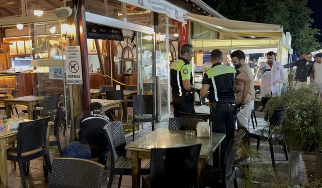 Bodrum’da hesap kavgasında kafeyi kurşun yağmuruna tuttular