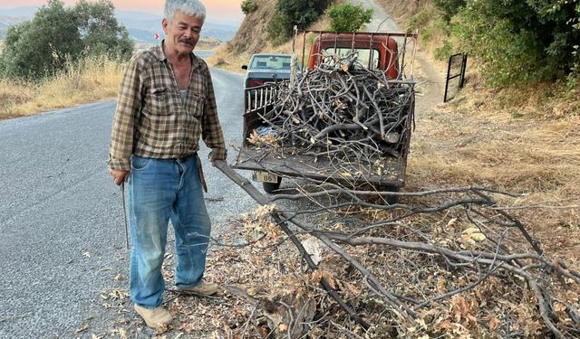 Ege'nin yüksek kesimlerinde kışa hazırlık