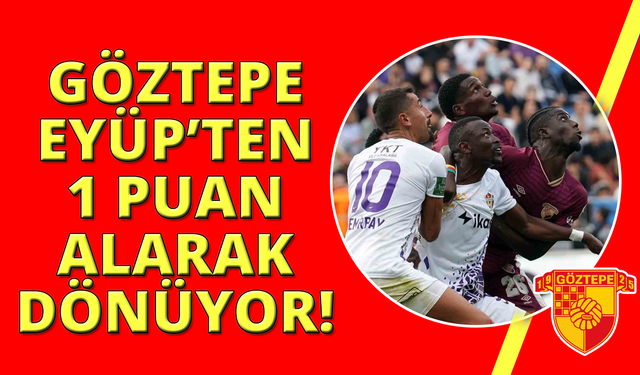 Trendyol Süper Lig: Eyüpspor: 0 - Göztepe: 0