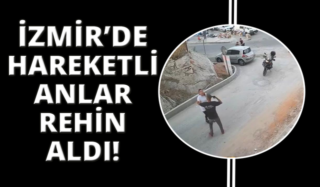 İzmir’de hareketli anlar: Rehine operasyonu