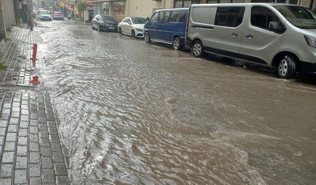 Aydın'da beklenen yağmur başladı