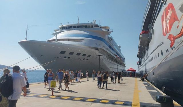 Bodrum'a 3 bin 308 yolcu getirdi