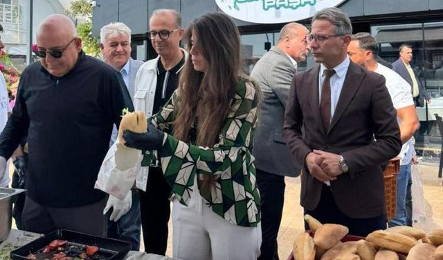 Çeşme Dalyanköy'de vatandaşa ücretsiz balık ziyafeti