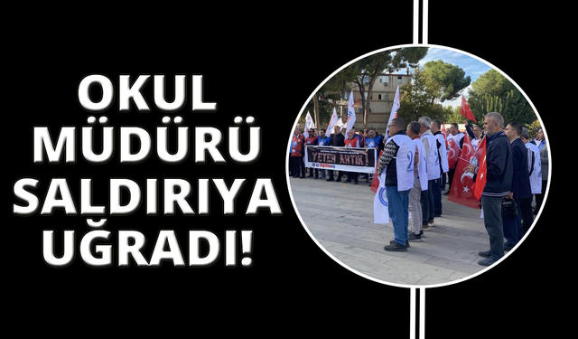 Manisa'da öğrenci ve akrabalarından öğretmene çirkin saldırı