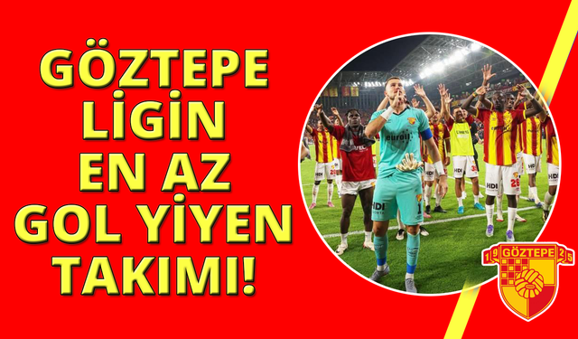 Göztepe, Süper Lig'in en az gol yiyen takımı oldu