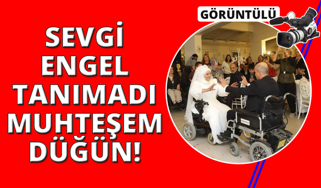 Manisa'da unutulmaz düğün