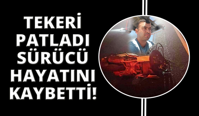 Manisa’da devrilen motosikletin sürücüsü hayatını kaybetti