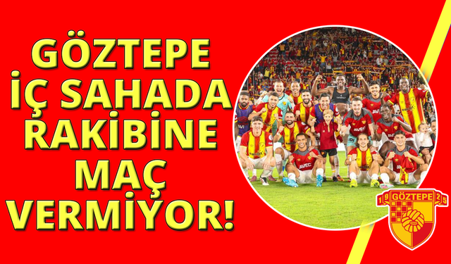 Göztepe, iç sahada kaybetmeyen takımlar arasında