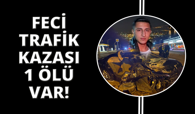 Manisa'da feci kaza: 1 ölü, 3 yaralı