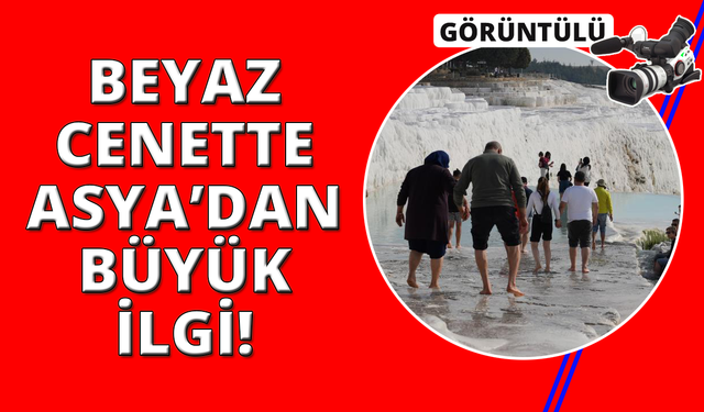 Pamukkale'ye Japonya, Güney Kore, Çin ve Tayvan ilgisi